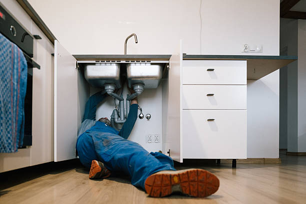 Professional Leak Detection technician working in Pittsville, VA